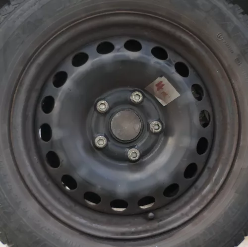 1x Golf 5 6 Touran nur Felge Stahlfelge 15 Zoll 1K0601027C 6jx15 ET47