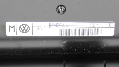 VW Touran Sitz hinten in der Mitte Rücksitz GRAU (164391)