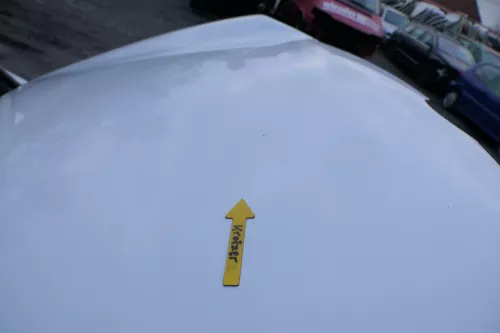 VW Lupo Motorhaube KLappe vorne weiß LB9A (164397)