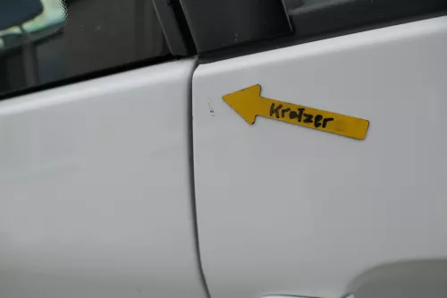 VW Lupo Seat Arosa Tür vorne rechts Beifahrertür weiß LB9A (mechanischerFenst (164401)