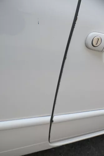 VW Lupo Seat Arosa Tür vorne rechts Beifahrertür weiß LB9A (mechanischerFenst (164401)