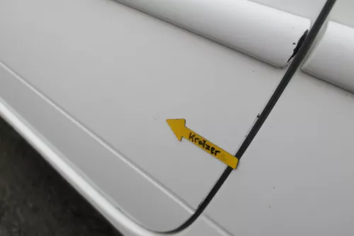 VW Lupo Seat Arosa Tür vorne links Fahrertür weiß LB9A (mechanischer FH) (164402)