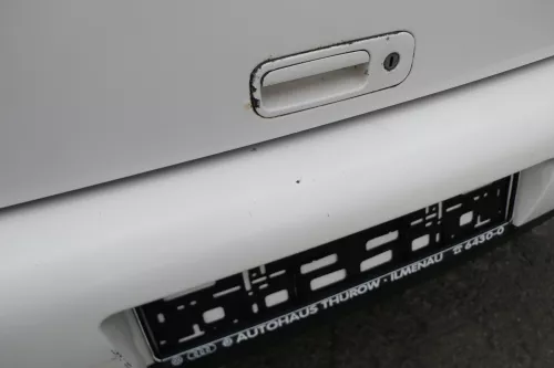 VW Lupo Stoßstange hinten Heckstoßstange Stoßfänger weiß LB9A (164404)