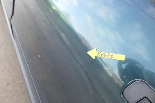 Audi A4 B5 Tür Türblatt hinten links grün LZ6U Kombi Limo (164423)