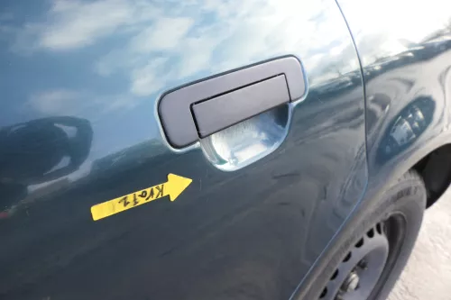 Audi A4 B5 Tür Türblatt hinten links grün LZ6U Kombi Limo (164423)