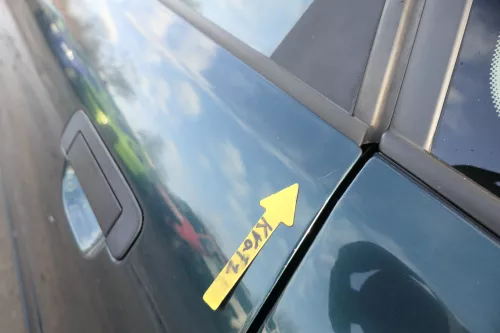 Audi A4 B5 Tür Türblatt hinten links grün LZ6U Kombi Limo (164423)