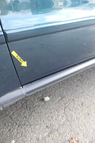 Audi A4 B5 Tür nur Türblatt vorne links Fahrertür grün LZ6U Kombi od Limo (164424)