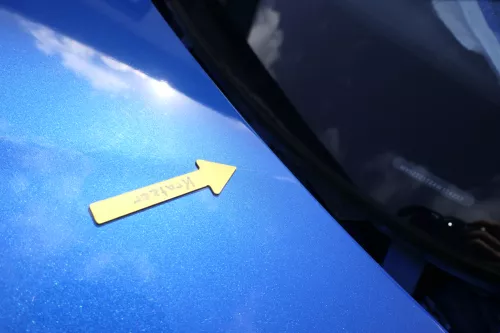 VW Touran 1T oder VW Caddy 2K Motorhaube Klappe blau LA5X Haube (164452)