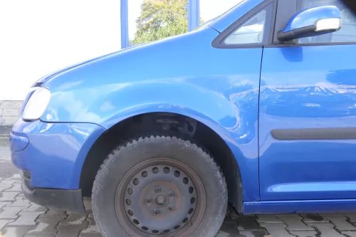 VW Touran 1T Kotflügel vorne links blau LA5X ca.2003-2006