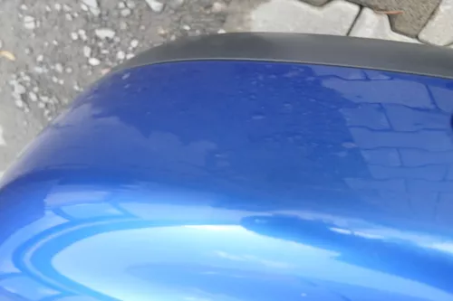 VW Touran 1T Stoßstange hinten Heckstoßstange Stoßfänger blau LA5X (164458)