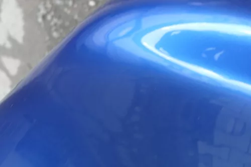 VW Touran 1T Stoßstange hinten Heckstoßstange Stoßfänger blau LA5X (164458)