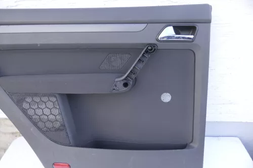 VW Touran 1x Türverkleidung Verkleidung Tür hinten links anthrazit (164466)