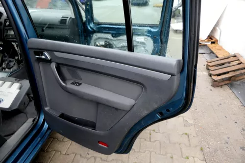 VW Touran 1x Türverkleidung Verkleidung Tür hinten rechts anthrazit Lautsprecher