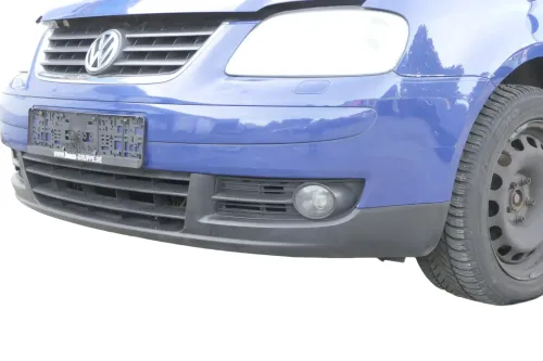 VW Touran 1T Stoßstange vorne Frontstoßstange Stoßfänger blau LL5M (164482)