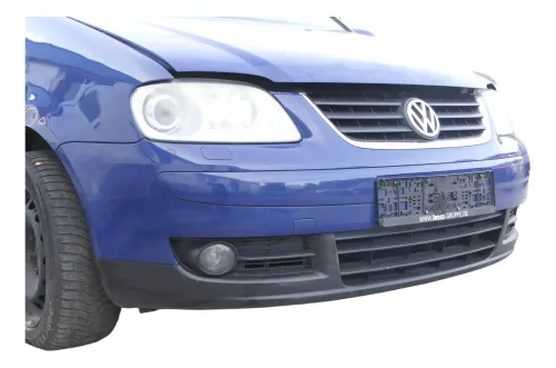 VW Touran 1T Stoßstange vorne Frontstoßstange Stoßfänger blau LL5M (164482)