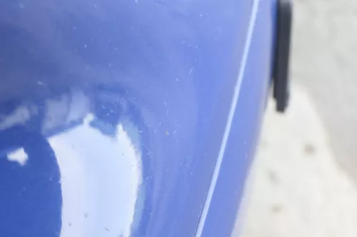 VW Touran 1T Stoßstange vorne Frontstoßstange Stoßfänger blau LL5M (164482)