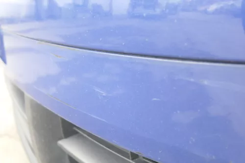 VW Touran 1T Stoßstange vorne Frontstoßstange Stoßfänger blau LL5M (164482)