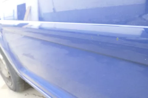 VW Touran 1T 1T3 Tür hinten rechts blau LL5M mit Scheibe - ohne Anbauteile (164490)