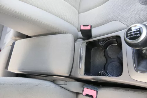 VW Passat 3C Mittelarmlehne Armlehne Fach Deckel braun latte macchiato (164585)