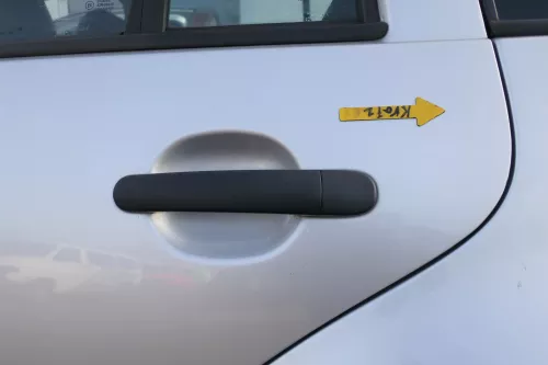 VW Golf 4 Bora Tür hinten links nur Kombi / Variant silber LA7W reflexsilber m 8 (164636)