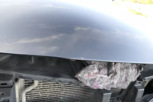 VW Passat 3C Motorhaube Klappe vorne vorn Haube schwarz L041 (164708)