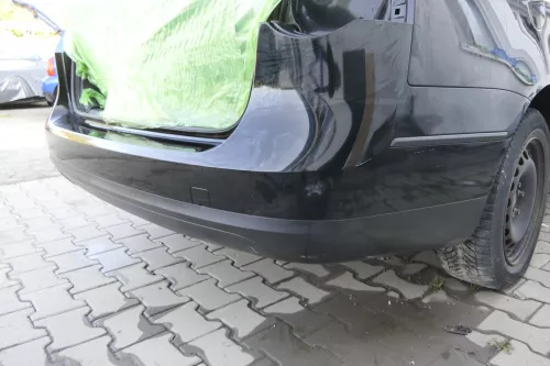 VW Passat 3C Kombi Stoßstange hinten Heckstoßstange Stoßfänger schwarz L041 (164712)