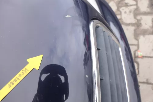 Audi A4 B6 8E Motorhaube Haube Klappe LY5K blau lila (164724)