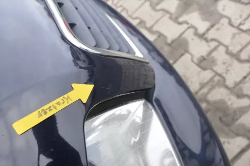 Audi A4 B6 8E Motorhaube Haube Klappe LY5K blau lila (164724)