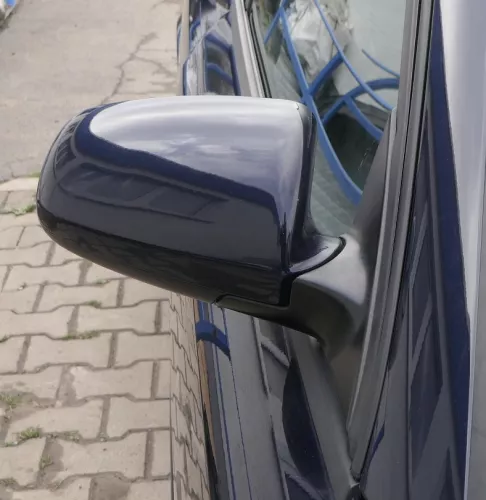 A4 B6 8E B7 Spiegel Außenspiegel rechts elektrisch verstellbar blau lila LY5K (164736)