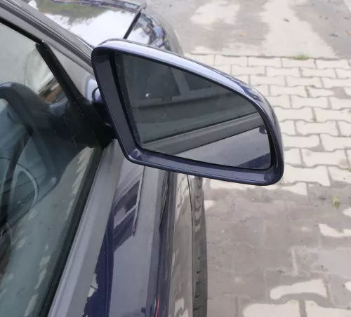 A4 B6 8E B7 Spiegel Außenspiegel rechts elektrisch verstellbar blau lila LY5K