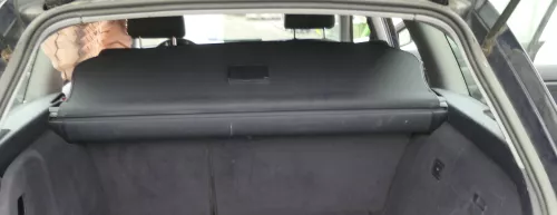 Audi A4 B6 B7 8E Kombi Avant Laderaumabdeckung Rollo Hutablage Kofferraum blau