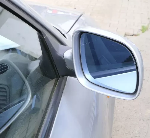Audi A3 8L elektrischer Spiegel Außenspiegel rechts grau silber LY7M + Glas (164799)