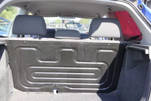 VW Polo 9N 9N3 Sitz Rückbank Sitzfläche Sitze 3 Punkt Gurt hinten mit Kopfstütze (164825)