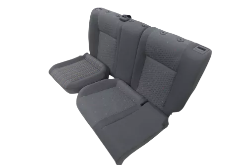 VW Polo 9N 9N3 Sitz Rückbank Sitzfläche Sitze 3 Punkt Gurt hinten (164831)