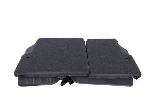 VW Polo 9N 9N3 Sitz Rückbank Sitzfläche Sitze 3 Punkt Gurt hinten (164831)