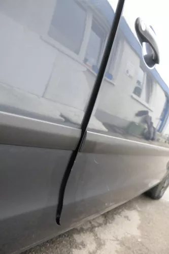 VW Polo 9N 9N3 Tür vorne rechts Beifahrertür 2/3-Türer grau LC7V ohneAnbautei (164837)