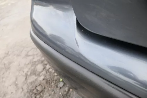 VW Polo 9N 9N3 Stoßstange Heckstoßstange hinten grau LC7V (164840)