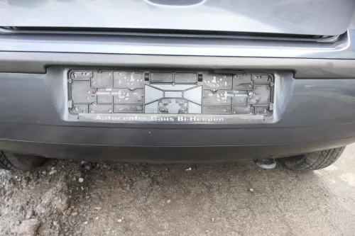 VW Polo 9N 9N3 Stoßstange Heckstoßstange hinten grau LC7V (164840)