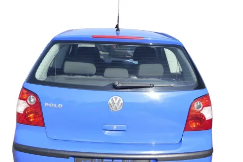 VW Polo 9N3 9N Heckklappe Kofferraumklappe Klappe blau LA5F- ohne Anbauteile