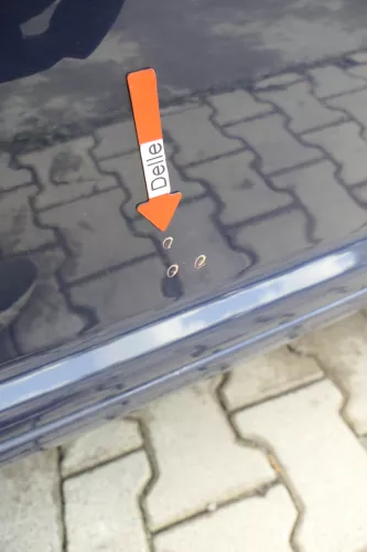 VW Golf 4 Bora Tür hinten links nur Kombi / Variant blau LA5G (164870)