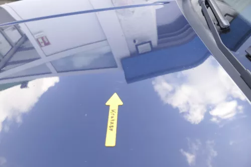 VW Golf 4 Motorhaube Haube Klappe vorne blau LA5G (164872)