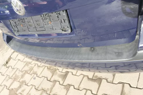 VW Golf 4 Kombi Avant Stoßstange hinten Heckstoßstange Stoßfänger blau LA5G (164873)