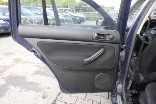 1x VW Golf 4 1J Kombi Türverkleidung Verkleidung Tür hinten links schwarz