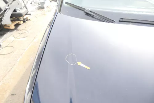 VW Touran 1T oder VW Caddy 2K Motorhaube Klappe schwarz LC9X Haube (164907)