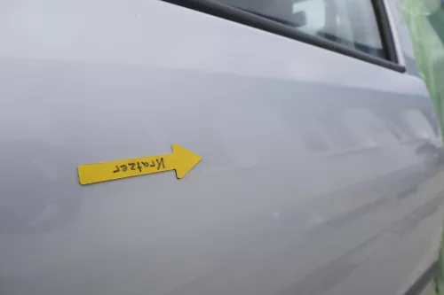 VW Golf 4 Limousine Tür hinten rechts silber grau LB7Z satinsilber (KEINkombi) (164929)