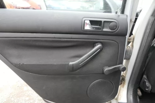 1x VW Golf 4 1J Limousine Türverkleidung Verkleidung Tür hinten links schwarz (164941)