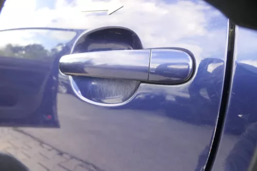 VW Passat 3B 3BG Kombi Variant Tür hinten links blau LB5N ohneAnbauteile (164955)