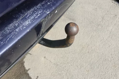 VW Passat 3BG Kombi Variant Stoßstange hinten Heckstoßstange blau LB5N (164956)