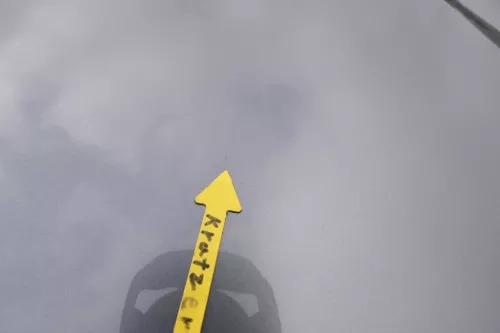 VW Touran 1T Caddy 2K Motorhaube Klappe Frontklappe grau LD7X platinumgrey 100 (164963)