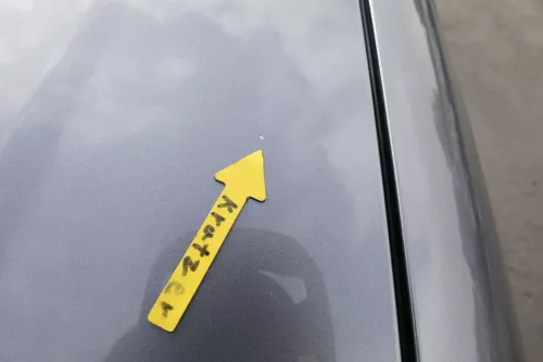 VW Touran 1T Caddy 2K Motorhaube Klappe Frontklappe grau LD7X platinumgrey 100 (164963)